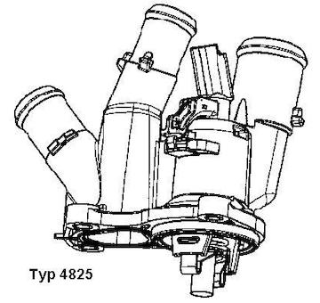 Termostat, chladivo WAHLER 4825.98D