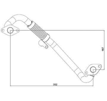Potrubí, AGR-ventil BorgWarner (Wahler) 665104D