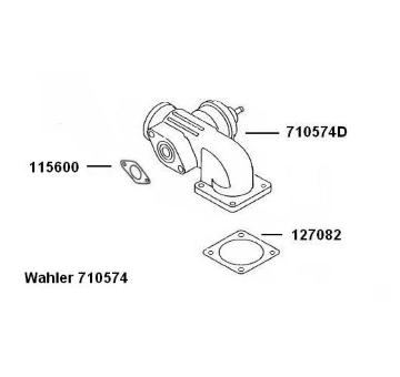 AGR-Ventil WAHLER 710574D