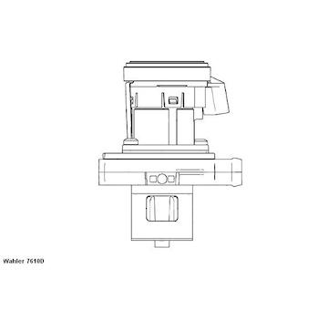 AGR-Ventil BorgWarner (Wahler) 7610D