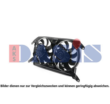 Větrák, chlazení motoru AKS DASIS 018006N