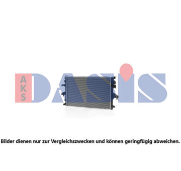 Chladič, chlazení motoru AKS DASIS 040051N