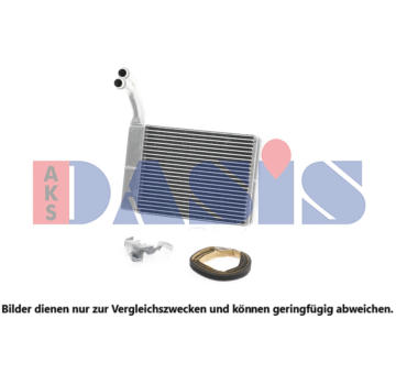 Výměník tepla, vnitřní vytápění AKS DASIS 069015N
