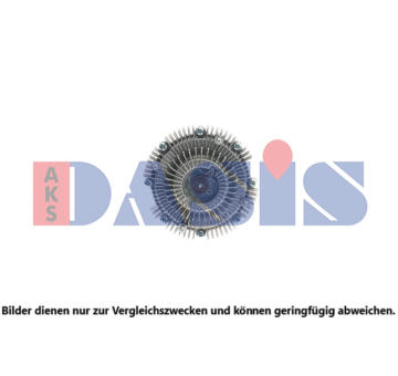 Spojka, větrák chladiče AKS DASIS 078100N