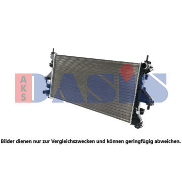 Chladič, chlazení motoru AKS DASIS 080107N
