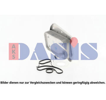 Olejový chladič, motorový olej AKS DASIS 126030N