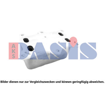 Olejový chladič, motorový olej AKS DASIS 126054N