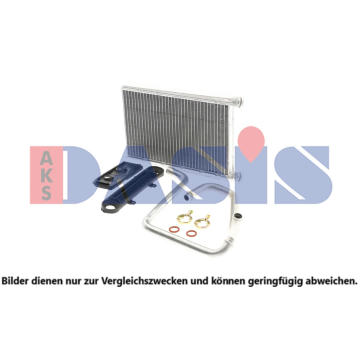Výměník tepla, vnitřní vytápění AKS DASIS 139016N