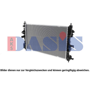 Chladič, chlazení motoru AKS DASIS 150137N