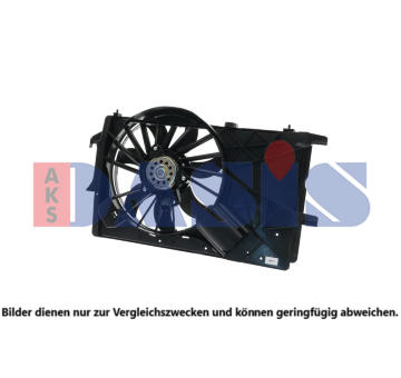Větrák, chlazení motoru AKS DASIS 158047N