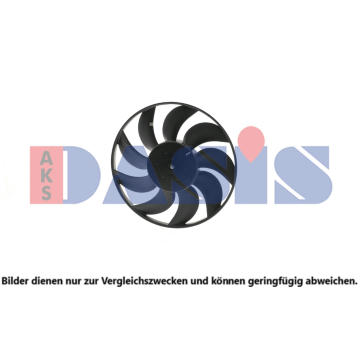 Větrák, chlazení motoru AKS DASIS 158058N