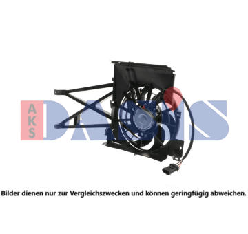 Větrák, chlazení motoru AKS DASIS 158063N