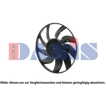 Větrák, chlazení motoru AKS DASIS 158167N