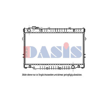 Chladič, chlazení motoru AKS DASIS 213420N