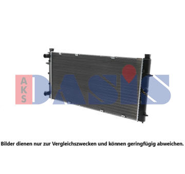 Chladič, chlazení motoru AKS DASIS 240050N