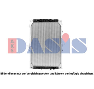Chladič, chlazení motoru AKS DASIS 290220X