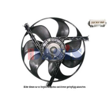 Odvetravani, chlazeni motoru AKS DASIS 328001N