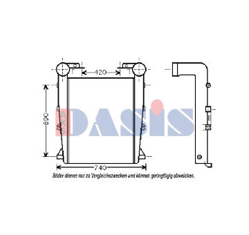 Chladič turba AKS DASIS 397016N