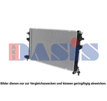 Chladič, chlazení motoru AKS DASIS 480002N