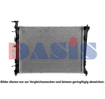 Chladič, chlazení motoru AKS DASIS 510139N