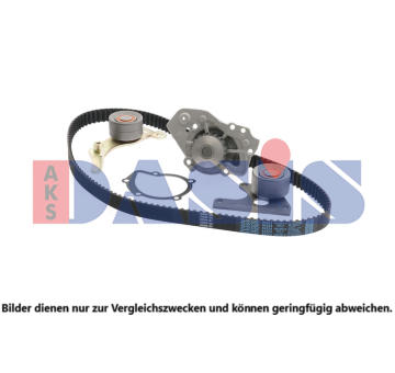 Vodní pumpa + sada ozubeného řemene AKS DASIS 570263N