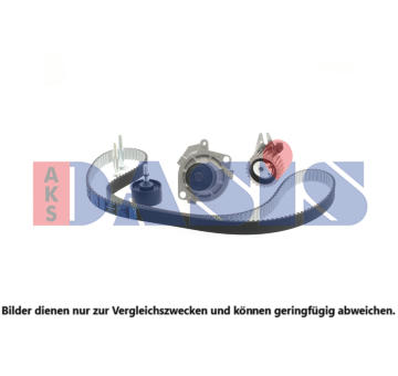Vodní pumpa + sada ozubeného řemene AKS DASIS 570291N