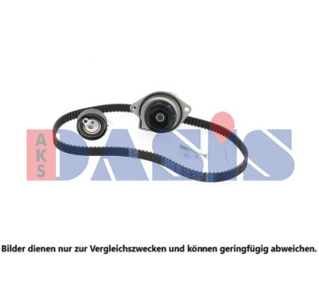 Vodní pumpa + sada ozubeného řemene AKS DASIS 570299N