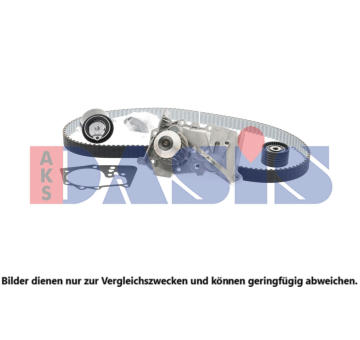Vodní pumpa + sada ozubeného řemene AKS DASIS 570315N