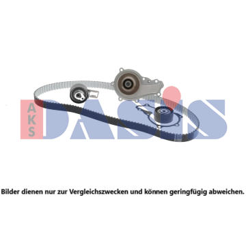 Vodní pumpa + sada ozubeného řemene AKS DASIS 570319N