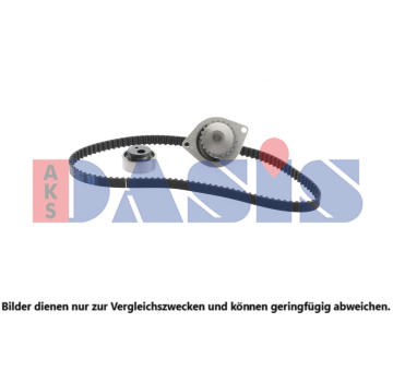 Vodní pumpa + sada ozubeného řemene AKS DASIS 570349N