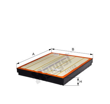 Vzduchový filtr HENGST FILTER E315L