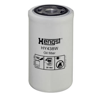 Filtr, pracovní hydraulika HENGST FILTER HY438W