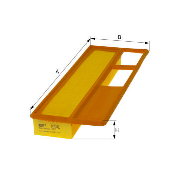 Vzduchový filtr HENGST FILTER E704L