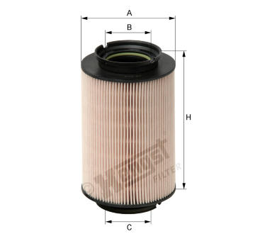 Palivový filtr HENGST FILTER E72KP01 D107