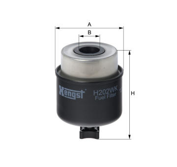 Palivový filtr HENGST FILTER H202WK