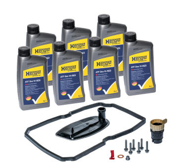 Sada Dílů, výměna oleje automatické převodovky HENGST FILTER KIT820