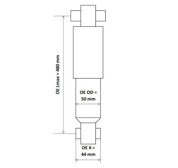 Tlumič pérování KYB 3417517