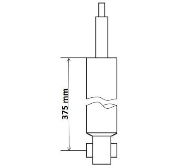 Tlmič pérovania KYB 3438025