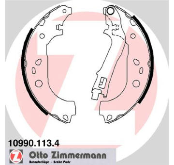 Sada brzdových čelistí ZIMMERMANN 10990.113.4