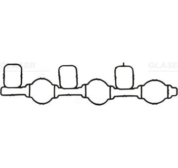 Těsnění, koleno sacího potrubí GLASER X89125-01