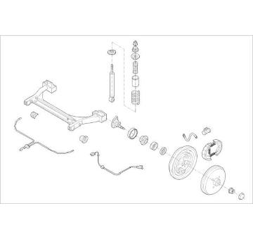 Zavesenie kolesa DELPHI OE-VW-000005278-R