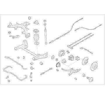 Zavěżení kola DELPHI OE-OPEL-000007185-R