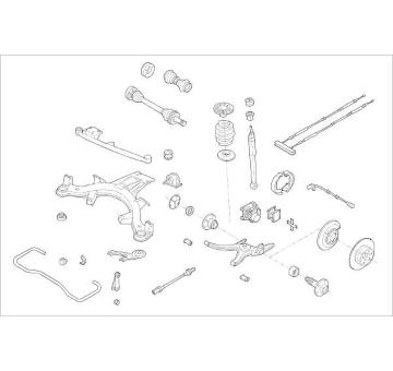 Zavěżení kola DELPHI OE-OPEL-000001003-R