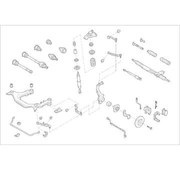 Zavesenie kolesa DELPHI OE-VW-000016311-F