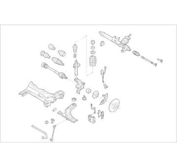 Zavěżení kola DELPHI OE-VW-000015463-F