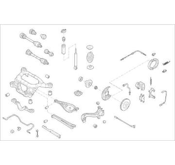 Zavesenie kolesa DELPHI OE-BMW-000014926-R