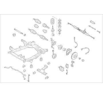 Zavesenie kolesa DELPHI OE-OPEL-000014685-F