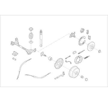 Zavesenie kolesa DELPHI OE-RENA-000015562-R