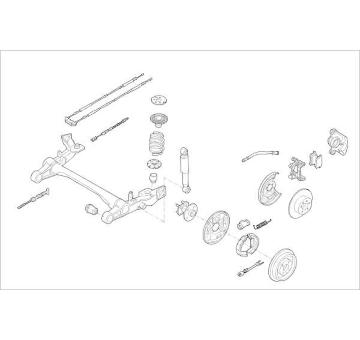 Zavesenie kolesa DELPHI OE-OPEL-000010915-R