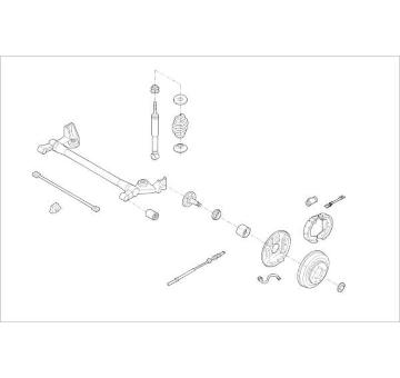 Zavesenie kolesa DELPHI OE-OPEL-000016195-R